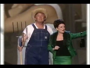 Donald Trump & Megan Mullally - Green Acres at the Emmys