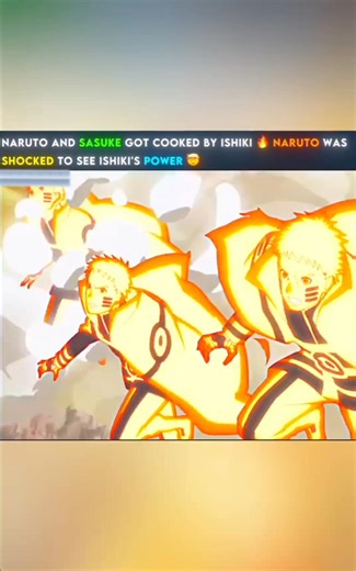 Naruto and Sasuke Cooked by Issiki power | Naruto Anime Reels