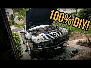 I Saved $1000 By Fixing My Cheap Mercedes-Benz SL55 AMG Myself
