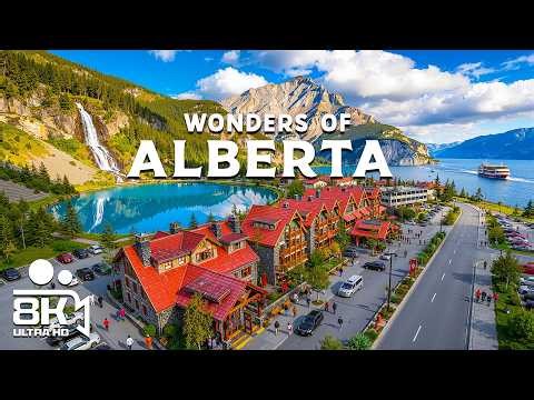Wonders of Alberta – Explore Icefields, Mountain Roads, and Untouched Nature | Travel Video 4K