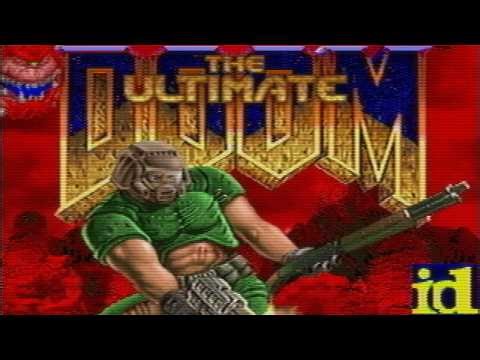 Doom E1M1 - MS-DOS Gameplay