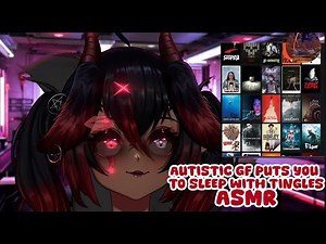 AUTISTIC GF PUTS YOU TO SLEEP WITH TINGLES(ASMR)