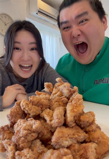 唐揚げ屋をオープンします！！！#カップル #カップルの日常 #広島県 #唐揚げ #食べ物