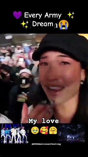 She was crying first time in bts concert 😭😭😭💜💜💜💜💜💜💜💜💜💜💜💜💜💜#BTS#Sadmoment