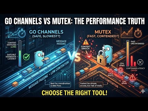 Go Channels vs Mutex: The Performance Truth