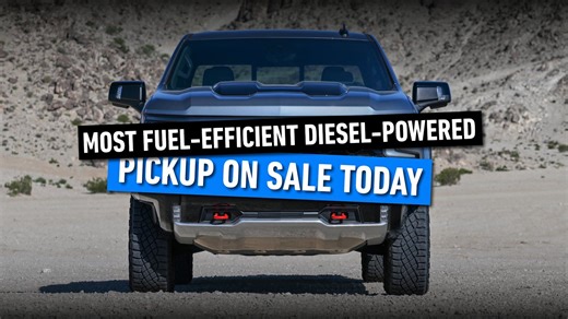 Meet The Most Fuel-Efficient Diesel-Powered Pickup On Sale Today