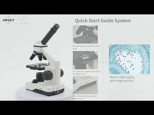 SWIFT SS120 Monocular Compound MicroscopeWith Transmitted and incident LED Illumination