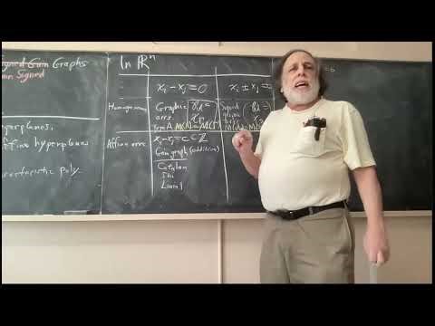 Graphs and Matroids Seminar - Tom Zaslavsky