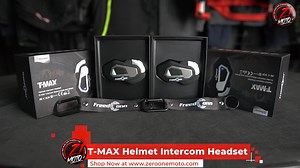 Keep a stable communication with your pillion rider or other riders with this Freedconn T-max Intercom!🔥 Get it here at #ZeroOneMoto 💯 Send us a message for more details!📩 | Zero One Moto - Main Page