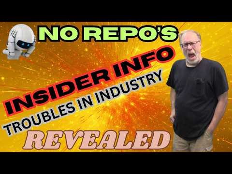 REPOSSESSION CRISIS: Insiders Expose Secret Fees, Corrupt Lenders & Why Banks Slow Down (The TRUTH)