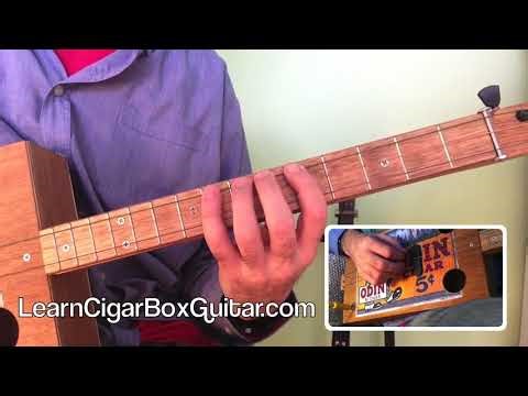 LearnCigarBoxGuitar.com archive. 3 string course #10