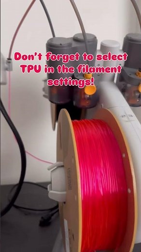 How to Print TPU Filament on Bambu Lab #3dprinting