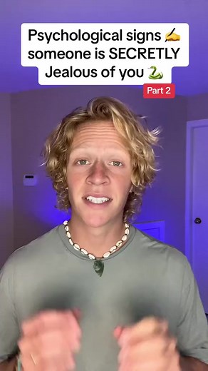 10K views · 156 reactions | Psychological signs that someone is secretly jealous of you! #jealous #envious #fakefriends #toxic | Graysonpeterjay | Facebook