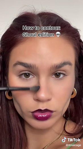 Corpse Bride Halloween Makeup Tutorial with Contour Hacks