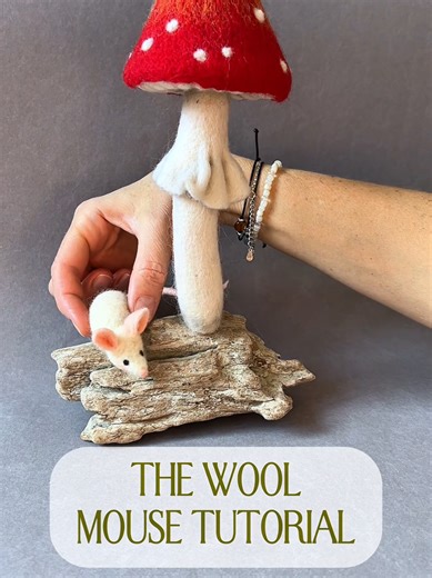 How to Needle Felt a Mouse: Step-by-Step Tutorial