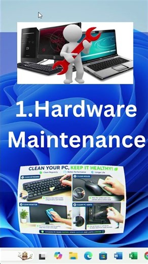 PC Maintenance for Beginners | Make Your Computer Faster & Last Longer #windows11 #windows