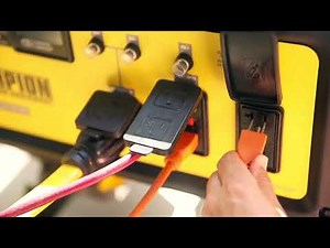 Champion 5500-Watt Portable Generator with CO Shield® (Model 201299)