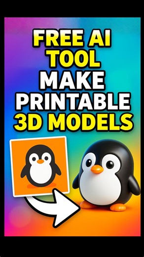 Convert image to 3D model using AI #3dp #a1mini #chatgpt #hyper3dai #imageto3d ##3dprinting #diy