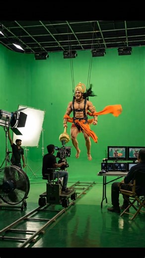 Hanuman serial behind the scenes ✨ hanuman ji ko aaya gussa 🚩#short