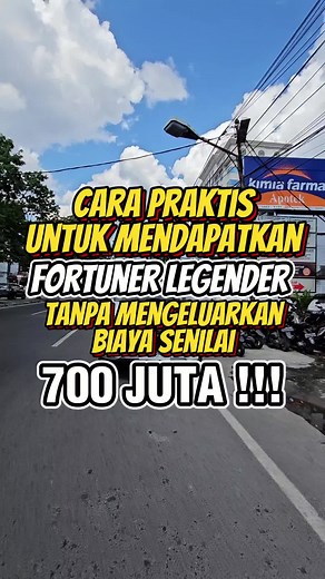 Cara Praktis Mendapatkan Fortuner Legender Tanpa Biaya