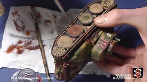 PLASMO模型教室35比例德国PZKPFW38(t)轻型坦克LT vz 38制作全过程