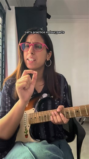 Navreen Kaur on Instagram: "Note: The song is half step down. While practicing on the backing track, either tune your guitar half step down or shift each note one fret behind. Hope this helps:) [November rain solo] @slash"