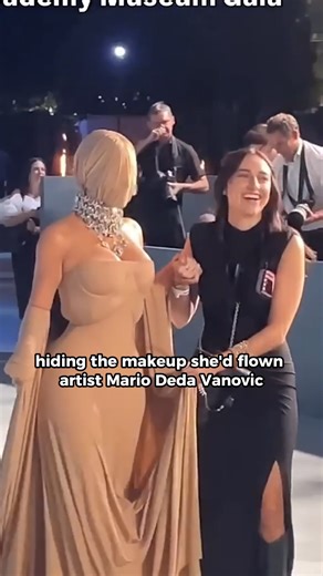 2.5K views · 19 reactions | Kim Kardashian’s fashion team had no idea she would be masked for the Academy Museum Gala | DailyBreak TV | Facebook