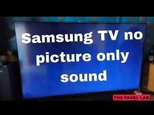 How to fix samsung tv blue screen only.#samsungtv #repairing