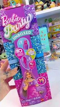 Barbie Party Unboxed - Let’s go party! #barbie #asmr #party