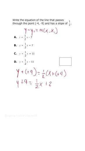 How to Write a Line Equation in Minutes!