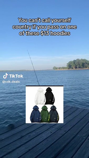 Where my country folks at? #country #carhartt #hoodie #fyp #summer #lake