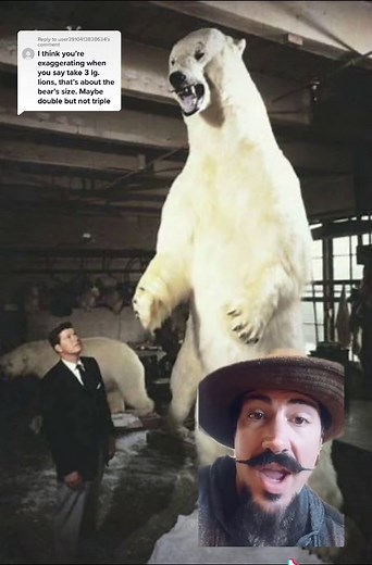 The Enormous Polar Bear of Alaska: A Deadly Predator