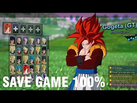 Save Game 100% - Everything Unlocked - Dragon Ball: Sparking ZERO
