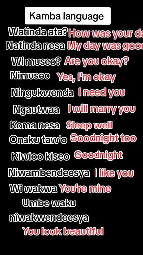 Islam Kabba Transition: Exploring Kamba Language on This Day