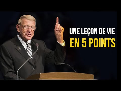 THIS OLD MAN'S SUPER INSPIRING SPEECH - Lou Holtz (MOTIVATION FR)