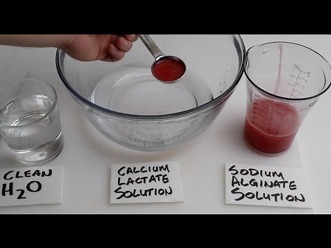 Watermelon Spherification - Molecular Gastronomy