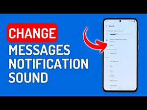 Galaxy S23: How to Change Text Messages Notification Sound