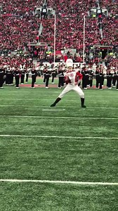 665K views · 23K reactions | Here’s drum major Konner Barr using three batons as he twirls for the final time at Ohio Stadium yesterday. #GoBucks | The Ohio State University Marching Band | Facebook