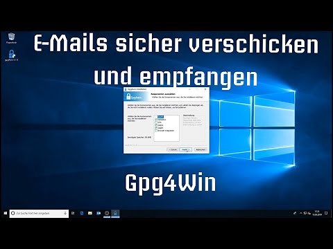 E-Mails sicher verschicken - Verschlüsselung mit Gpg4Win