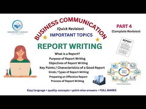 Report Writing in Business Communication | Meaning, Objectives, Types & Process (Complete Guide)