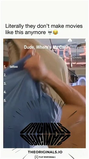 EASY MOVIES on Instagram: "#theoriginals #onlyoriginals Dude, Where's My Car? 2000 ‧ Comedy/Sci-fi ‧ 1h 23m After a night of reckless partying they can’t remember, stoner best friends Jesse (Ashton Kutcher) and Chester (Seann William Scott) wake up to a simple, devastating reality: their car is gone. Inside the missing Renault Le Car are anniversary gifts for their twins girlfriends, Wilma and Wanda, making its recovery a high-stakes mission to avoid getting "dumped." ​Their search spirals into 