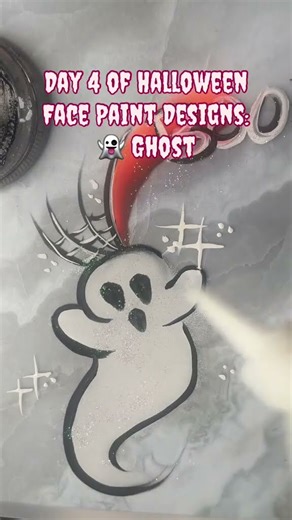 👻 GHOST FACE PAINT