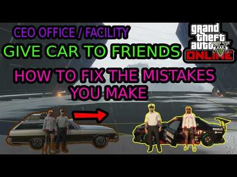 GTAV 👉CEO/Facility GCTF👍:😲 Stop Making These Mistakes 🛑