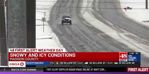 Alabama winter storm: Checking in on Madison County and Athens (4 p.m.)