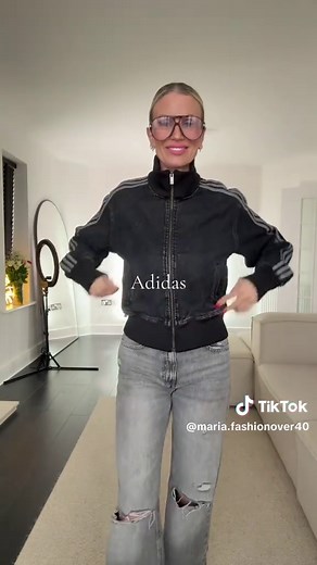 Stylish Adidas Denim Track Jacket for Affordable Fashion