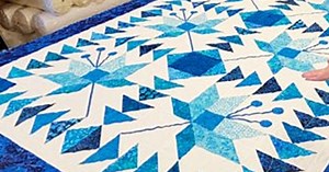 DIY Geese In The Lillies Quilt Pattern Tutorial