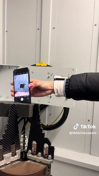 Efectos de la radiación capturados en cámara