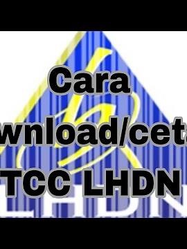 TCC LHDN - Cara Download/Cetak #tcc #lhdn