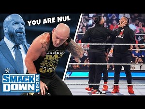 NOUS SOUFFRONS AVEC LE BARON, ROMAN REIGNS vs THE USOS - WWE Smackdown Recap du 12 Mai 2023