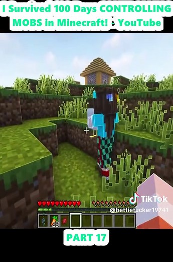 Controlling Mobs for 100 Days in Minecraft Challenge